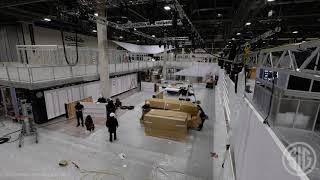 SHOT Show 2019 Booth Build Time Lapse [upl. by Kenny]