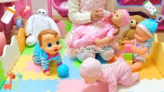 赤ちゃん人形 ほいくえん 先生ごっこ お世話 ネヌコ  Baby Doll Nursery Care  Nenuco  Baby Wow Charlie [upl. by Milson]