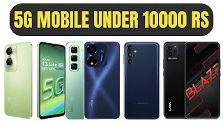 Top 5 Best 5G Mobile Phones Under ₹10000 in 2024  Affordable amp High Performance [upl. by Fransisco894]