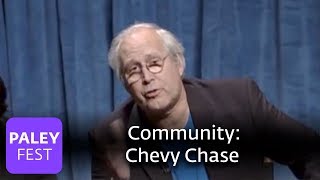 Community  Chevy Chase Praises Joel McHale and the Cast Paley Center Interview 2010 [upl. by Lienhard]