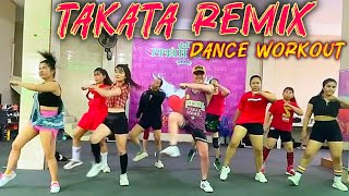 TAKATA REMIX 🔥 DANCE WORKOUT  ZUMBA  ARUL ZIN [upl. by Ordnassela907]