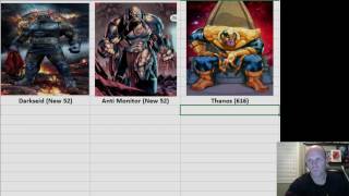 DC vs DC vs Marvel Darkseid vs Anti Monitor vs Thanos [upl. by Kahaleel168]