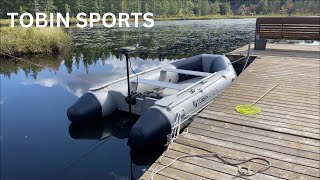 Bateau gonflable style Zodiac  Tobin Sports de Costco [upl. by Eelamme]