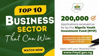 NYIF Top 10 Business Sectors that Can Win Nigeria Youth Investment Fund For New Businesses [upl. by Annayt822]