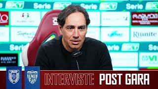 INTERVISTA POST GARA AC REGGIANA vs COSENZA CALCIO [upl. by Einra]