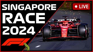 F1 Live  Singapore GP Race  Live Timings  Commentary [upl. by Attiuqaj919]