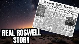 The Story Behind The Roswell ‘UFO’ Incident [upl. by Enerehs]