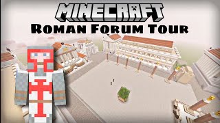 Minecraft ROMAN FORUM Tour [upl. by Ajidahk]