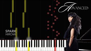 Spark by Hiromi  Piano Tutorial  ADVANCED [upl. by Norac]