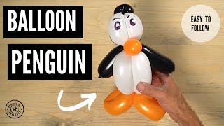 How to Make a Balloon Penguin [upl. by Keir407]