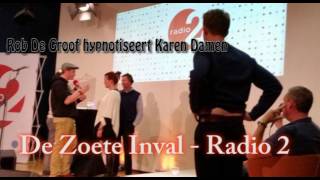 Karen Damen in Hypnose tijdens de Zoete Inval [upl. by Yasibit849]