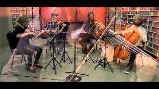 Traditional arr DSQ Five Sheep Four Goats Danish String Quartet [upl. by Inoj]