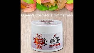 American Dream Cocoa Butter Body Creams at Queens Cosmetics Zimmerman [upl. by Buskus]