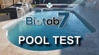 Biotab7 Pool Treatment [upl. by Asilenna]