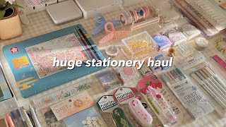 a huge back to school stationery haul 🍨  w stationery pal [upl. by Dannye]