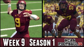 NCAA Football 14 Dynasty  Week 9 vs 4 Nebraska Season 1 [upl. by Willabella]