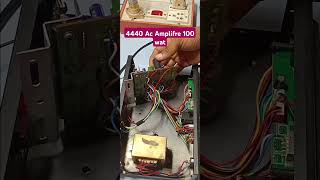 Ac 220 Volt Amplifre Marshal 4440 caipciter ded [upl. by Enened632]