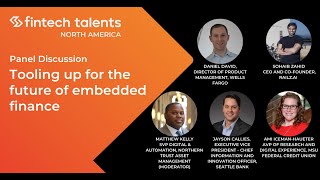 FTT Embedded Finance North America  Tooling up for the future of embedded finance [upl. by Resee]