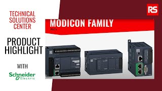 Schneider Electric Modicon PLC Series  Technical Solutions Center  RS [upl. by Clava404]