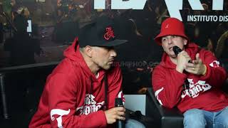 Entrevista Tres Coronas  Hip Hop al parque 2024 [upl. by Ranitta]