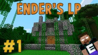 Enders Minecraft LP  Ep1 quotJungle Templequot [upl. by Bandur]