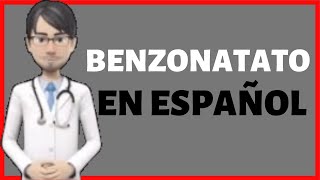 BENZONATATO  Benzonatato PARA QUE SIRVE  Benzonatate EN ESPAÑOL✅ [upl. by Adnarom]