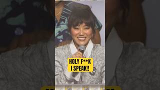 HOLY FK I SPEAK Karen Fukuhara talks about giving Kimiko a VOICE at SDCC Shorts TheBoys [upl. by Ajssatan648]