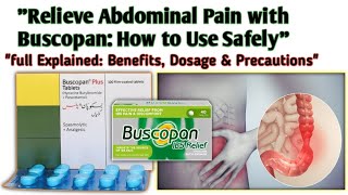 Buscopan Tablets Uses Side Effects and Precautions Explained [upl. by Ahsyas]