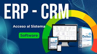 Acceso al Sistema  Software ERP  CRM Dolibarr [upl. by Genesa]