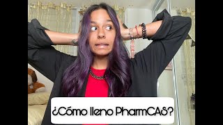 Aprende a llenar PharmCAS [upl. by Auqinal]