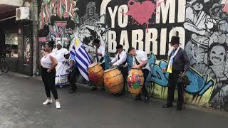 Street Candombe Montevideo Uruguay [upl. by Aneryc]