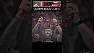 Solo Sikoa Fake Triple chief vs Roman Reigns Original Triple chief WWE  romanreings shorts wwe [upl. by Remlap]