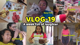 VLOG19 Secret Cooking Chilling at Work Sinzoo Story time Health Update amp more [upl. by Eelnodnarb343]