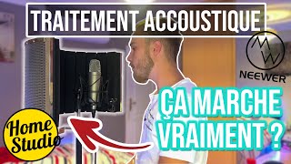 TRAITEMENT ACOUSTIQUE INDISPENSABLE  Unboxing NEEWER HOME STUDIO [upl. by Culliton]