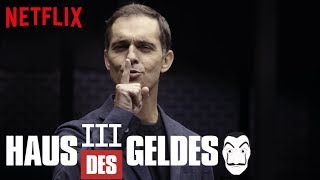 HAUS DES GELDES Staffel 3 Neuer Trailer zum Drehstart enthüllt Berlins Rückkehr und neuen Cast [upl. by Klusek]