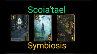 scoiatael symbiosis devotion vs nilfgaard enslave prorank Gwent Card Game2411031926 [upl. by Wirth]