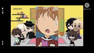 Detective conan react to conan and haibara  1   gacha club [upl. by Koralie]