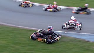 Who was at Fault in this classic karting crash Take Part in the Poll [upl. by Manno806]