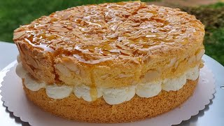 Das ist der einfachste Kuchen den Ich je gebacken habe Einfach und Unglaublich lecker Bienenstich [upl. by Emmy]