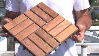 How To Install Deck Tiles [upl. by Nosduh684]