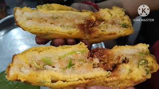 How To Cook Potatoes Stuffed Bread PakorasWith Green Chutneytrending food cooking [upl. by Anaujnas]