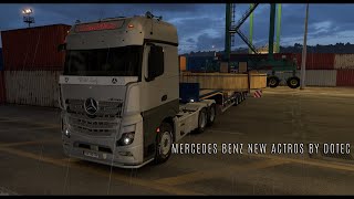 Special Transport DLC  MercedesBenz New Actros v032OB by Dotec  Portugal  ETS2 152 [upl. by Anuahsar562]