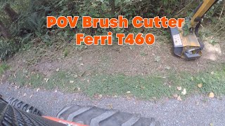 Cutting Brush With a 100000 Tractor Like a Boss Kubota L6060 and Ferri T460 mate up [upl. by Nathalia]