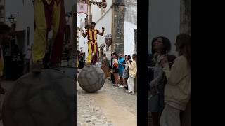 Jester at the Obidos Medieval Festival 2024 obidos obidoscastle medievalfair portugal2024 [upl. by Caylor]