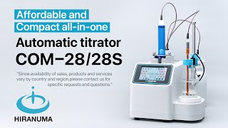 HIRANUMA Automatic Titrator COM2828S [upl. by Aikaj]