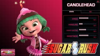 Sugar Rush Gameplay Candlehead Selected  WreckIt Ralph [upl. by Anelec854]