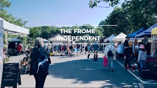 Top 5 Sunday Market in UK  The Frome Independent  handmade crafts vintage street food [upl. by Drogin]