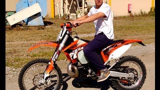 KTM 250 exc 2012  Test Drive [upl. by Sharai]