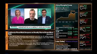 Bloomberg Technology Generative AIs Impact on Elections [upl. by Leviralc283]