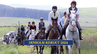 Denholm Rideout  Hawick Common Riding 2024 [upl. by Sivad]